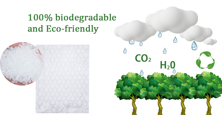Biodegradable Air Bubble Wrap Pillow