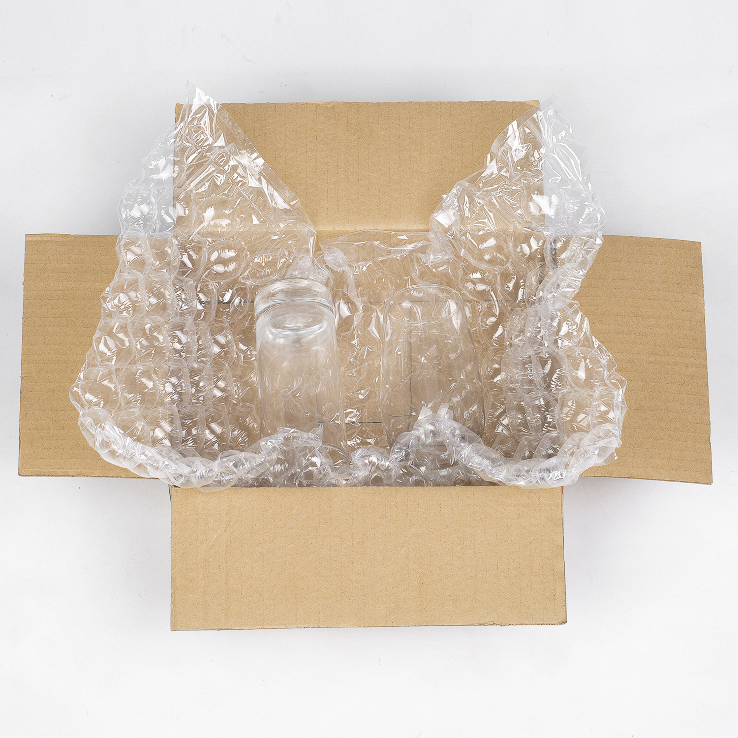 Clear Shock-Proof Air Bubble Wrap For Cosmetics
